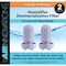 Universal Humidifier Demineralization Air Innovations Humidifier Filter 2 pk For Air Innovations FILTER02-SILVER - alternate 3